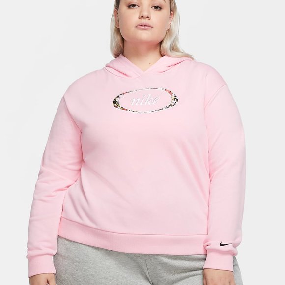 Nike Pullover Hoodie Crop Top Sweatshirt PLUS SIZE - Picture 5 of 5